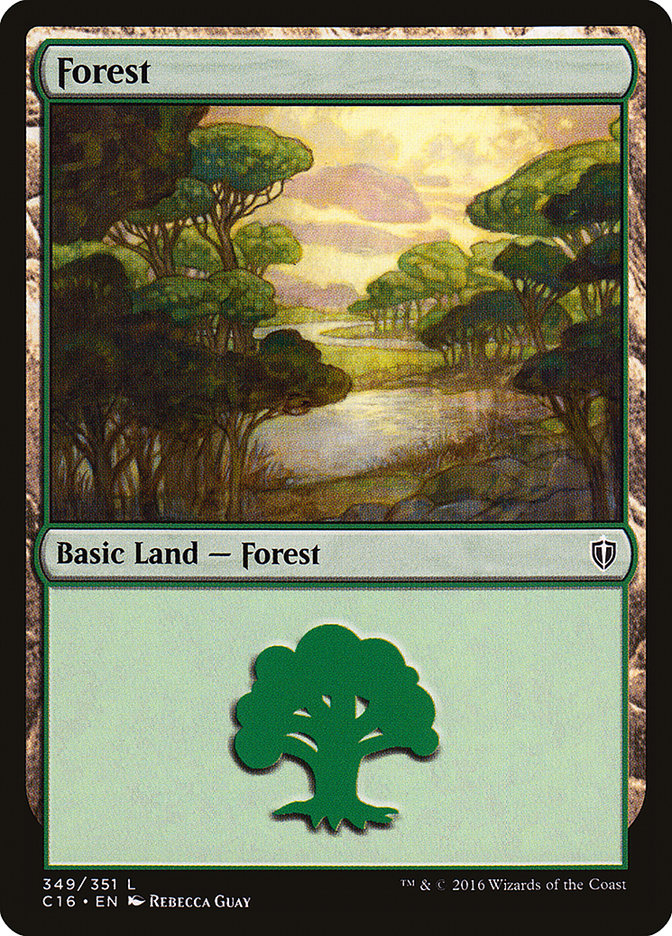 Forest (349) [Commander 2016] | Total Play