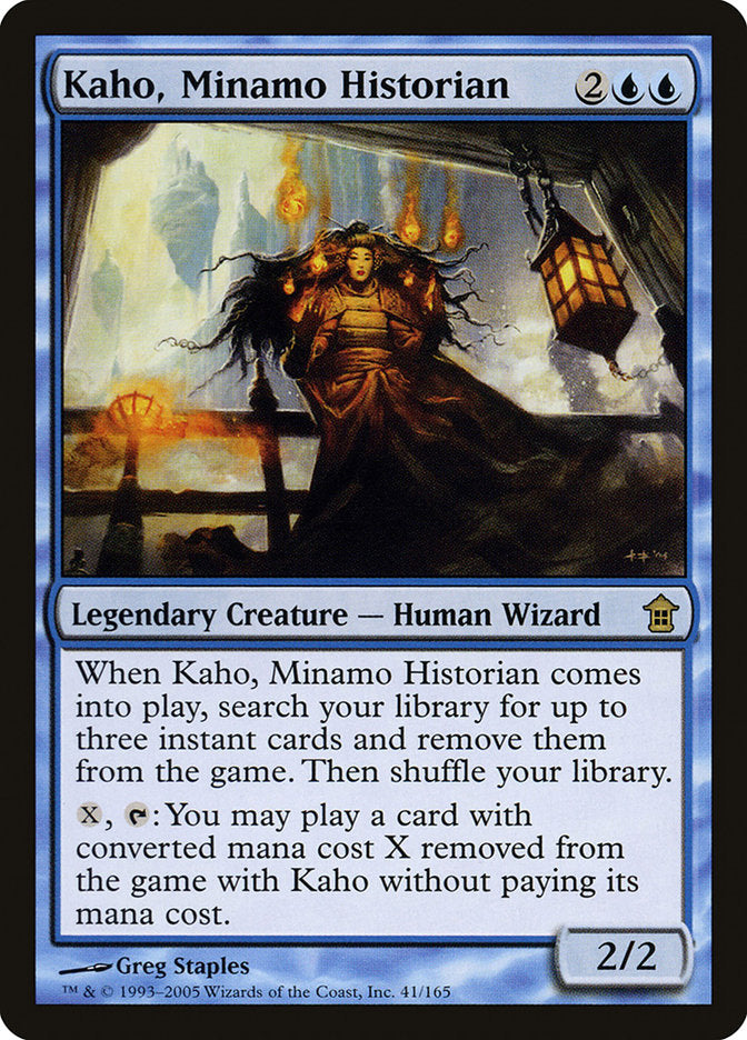 Kaho, Minamo Historian [Saviors of Kamigawa] | Total Play