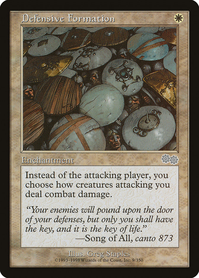 Defensive Formation [Urza's Saga] | Total Play