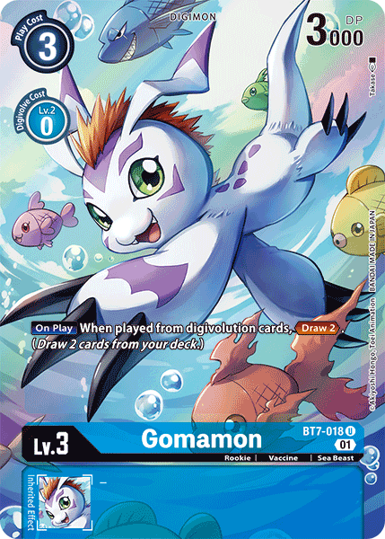 Gomamon [BT7-018] (Alternate Art) [Next Adventure] | Total Play