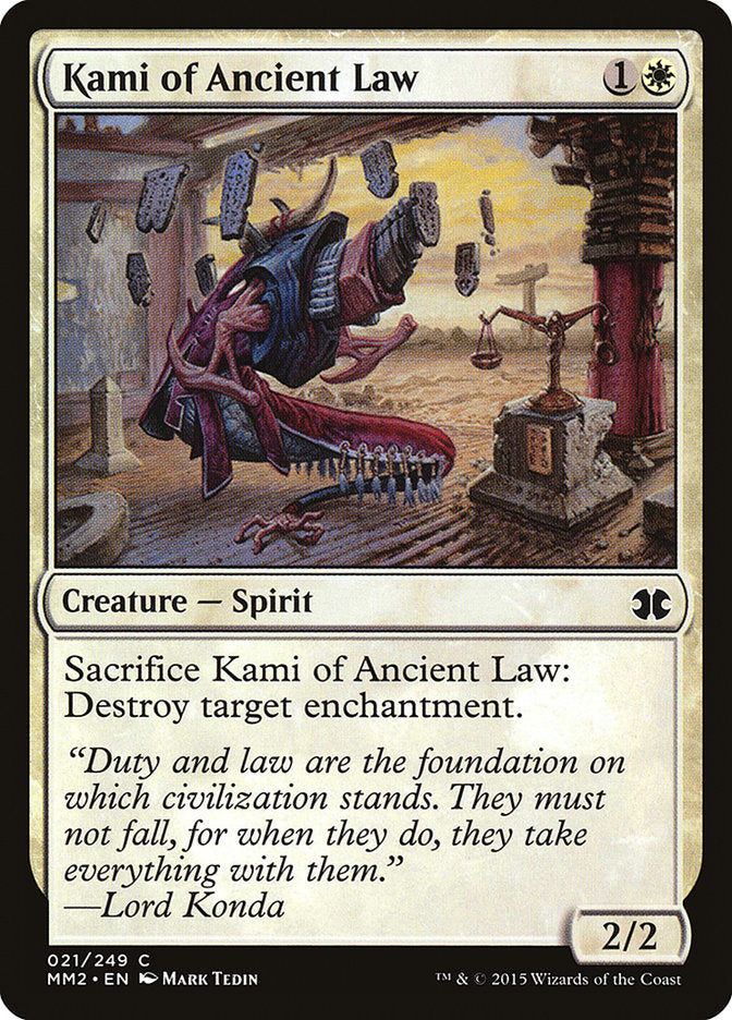 Kami of Ancient Law [Modern Masters 2015] | Total Play
