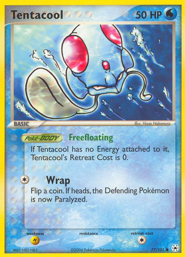 Tentacool (77/101) [EX: Hidden Legends] | Total Play
