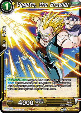 Vegeta, the Brawler (BT14-101) [Cross Spirits] | Total Play
