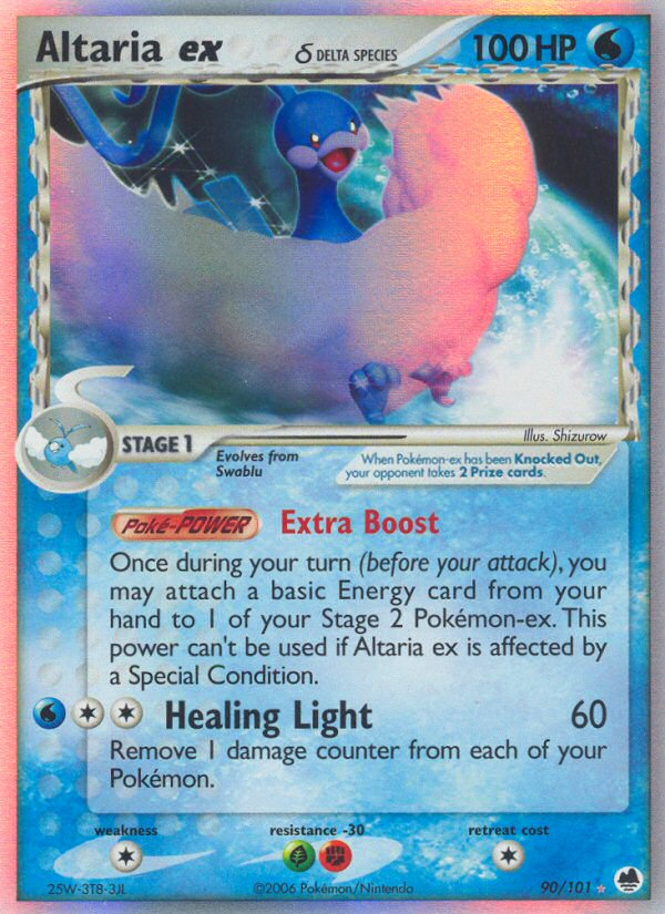 Altaria ex (90/101) (Delta Species) [EX: Dragon Frontiers] | Total Play