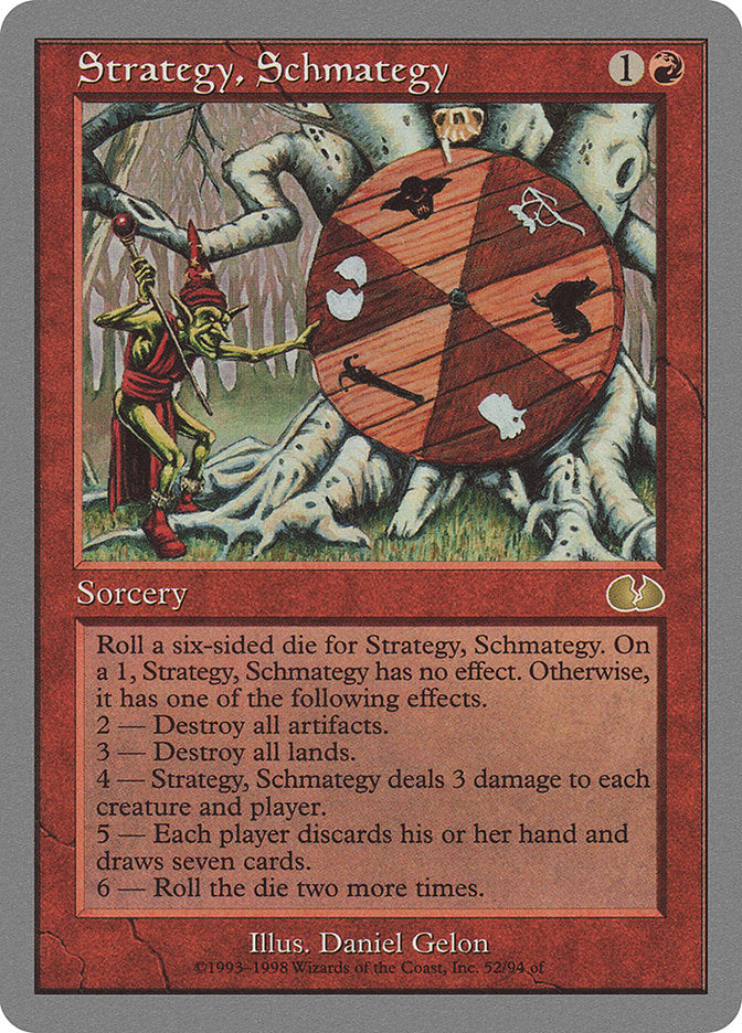 Strategy, Schmategy [Unglued] | Total Play