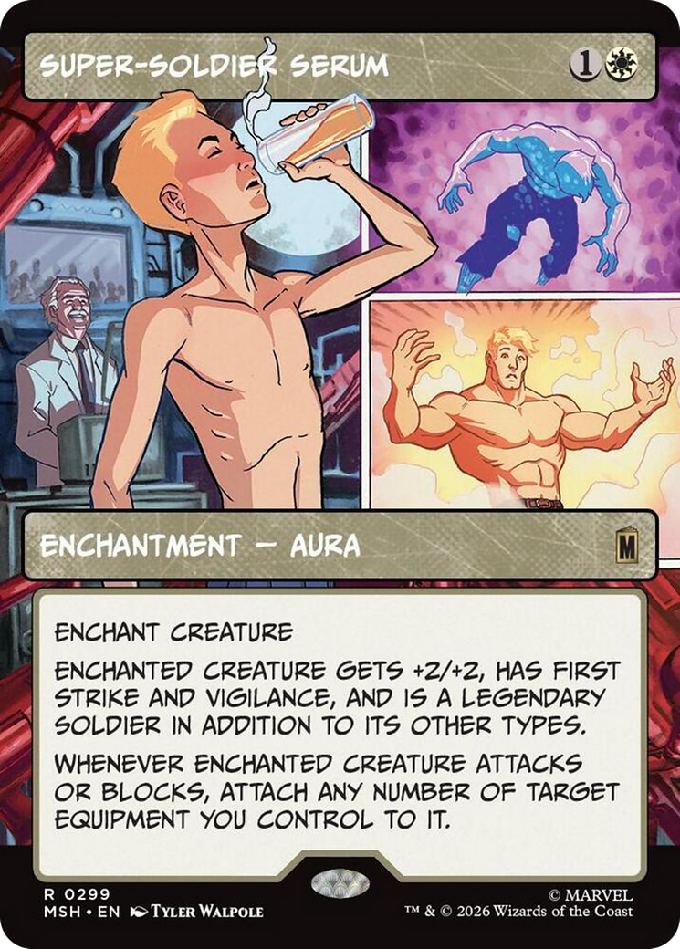 Super-Soldier Serum (Borderless) [Marvel Super Heroes] | Total Play