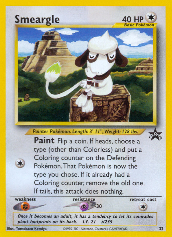 Smeargle (32) [Wizards of the Coast: Black Star Promos] | Total Play