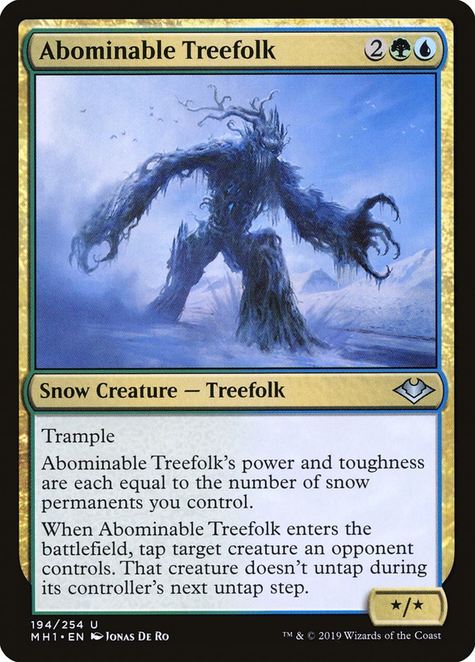 Abominable Treefolk [Modern Horizons] | Total Play