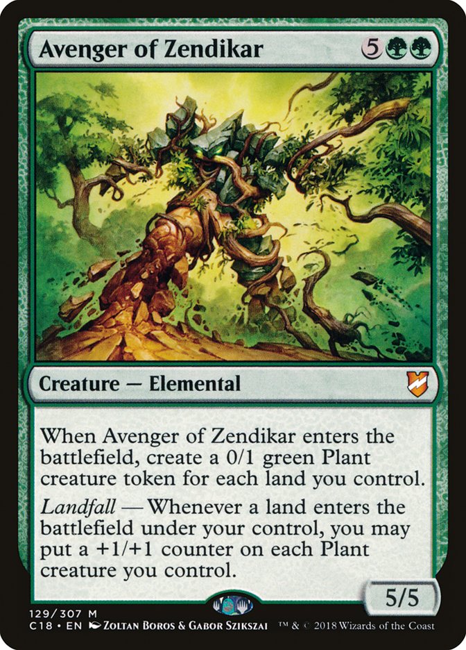Avenger of Zendikar [Commander 2018] | Total Play