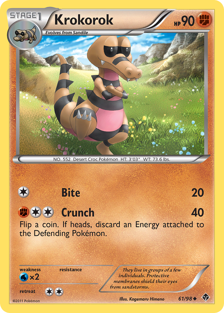 Krokorok (61/98) [Black & White: Emerging Powers] | Total Play