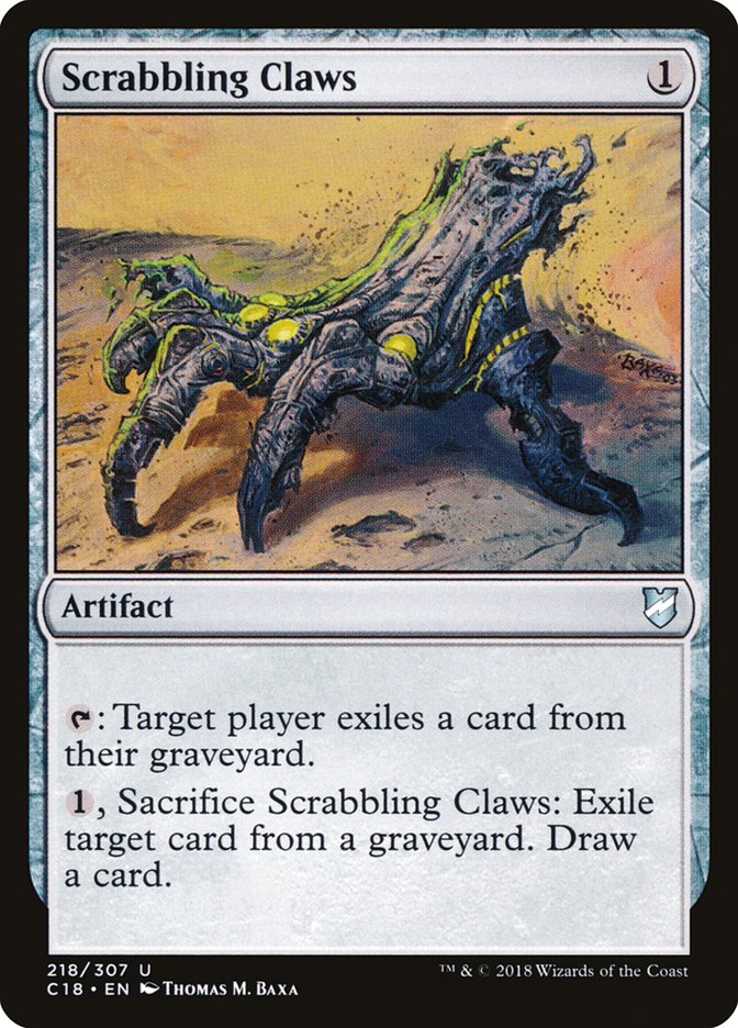 Scrabbling Claws [Commander 2018] | Total Play