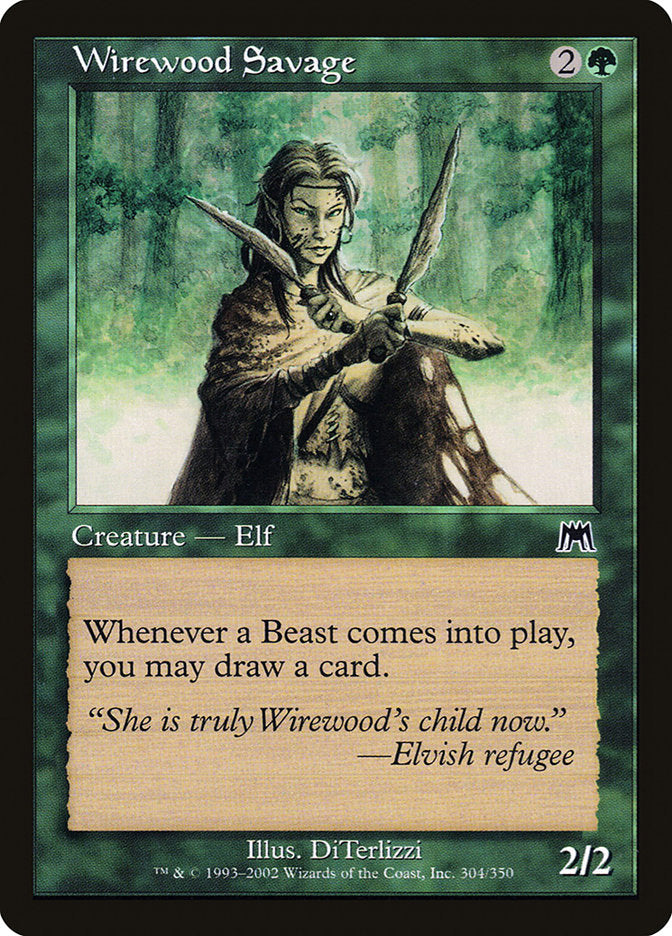 Wirewood Savage [Onslaught] | Total Play