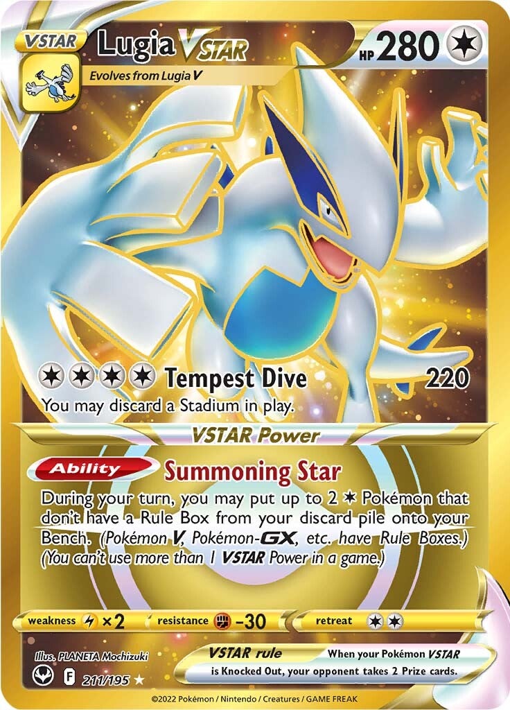 Lugia VSTAR (211/195) [Sword & Shield: Silver Tempest] | Total Play