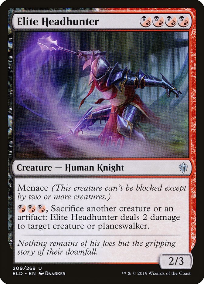 Elite Headhunter [Throne of Eldraine] | Total Play