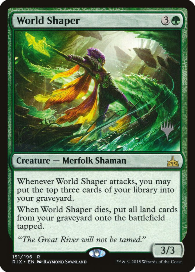 World Shaper (Promo Pack) [Rivals of Ixalan Promos] | Total Play