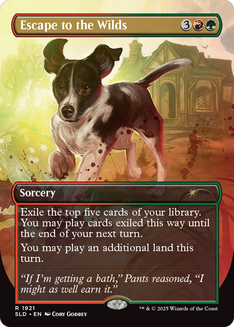 Escape to the Wilds (1921) (Rainbow Foil) [Secret Lair Drop Series] | Total Play