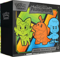 Scarlet & Violet: Paldea Evolved - Elite Trainer Box | Total Play