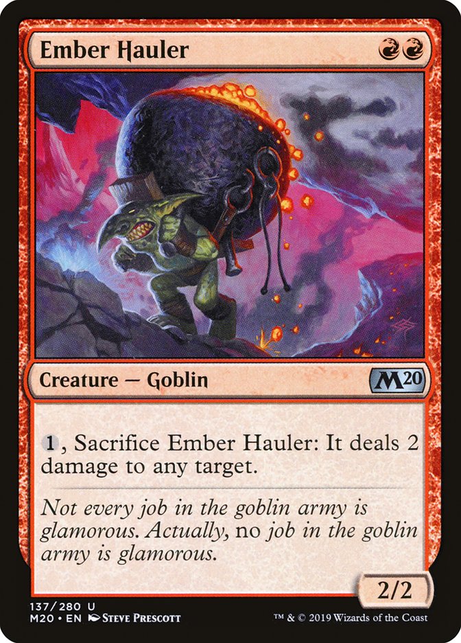 Ember Hauler [Core Set 2020] | Total Play