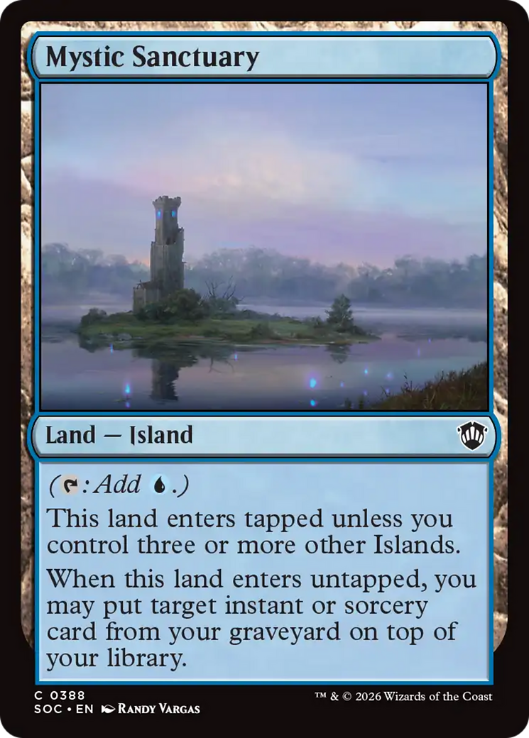 Mystic Sanctuary [Secrets of Strixhaven Commander] | Total Play