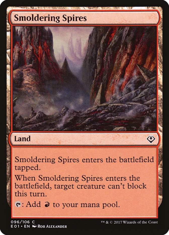 Smoldering Spires [Archenemy: Nicol Bolas] | Total Play