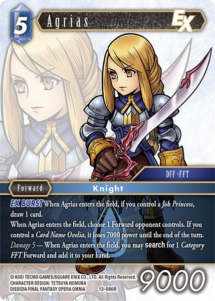 Agrias EX [Opus XIII: Crystal Radiance] | Total Play