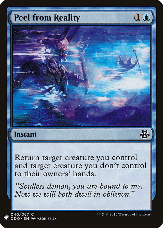 Peel from Reality [Mystery Booster] | Total Play