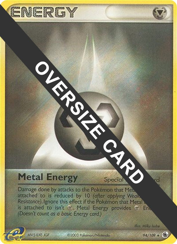 Metal Energy (94/109) (Jumbo Card) [EX: Ruby & Sapphire] | Total Play
