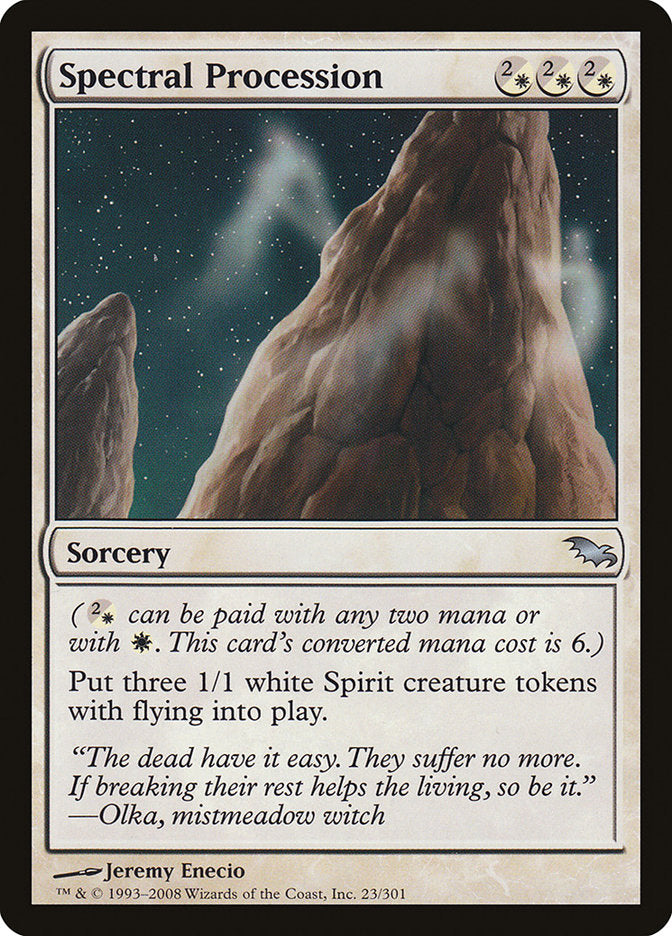 Spectral Procession [Shadowmoor] | Total Play