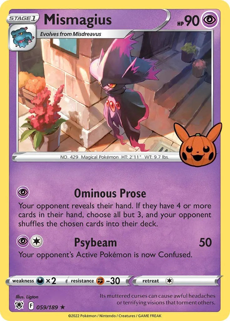 Mismagius (059/189) [Trick or Trade] | Total Play