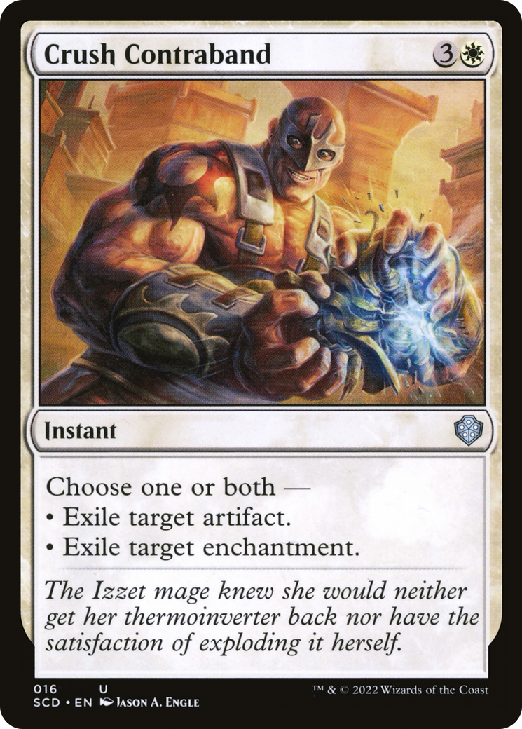 Crush Contraband [Starter Commander Decks] | Total Play