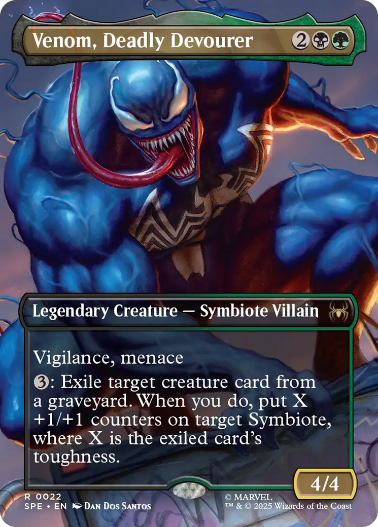 Venom, Deadly Devourer (Borderless) [Marvel's Spider-Man: Eternal-Legal] | Total Play