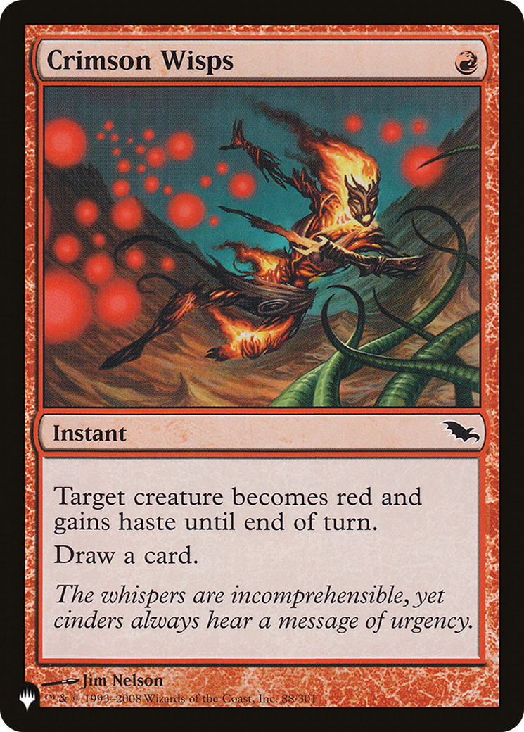 Crimson Wisps [The List] | Total Play