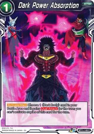 Dark Power Absorption (BT11-149) [Vermilion Bloodline] | Total Play