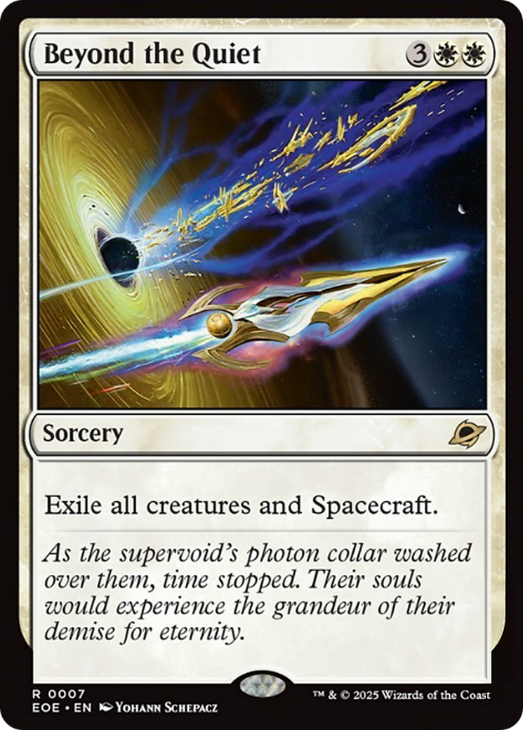 Beyond the Quiet [Edge of Eternities] | Total Play