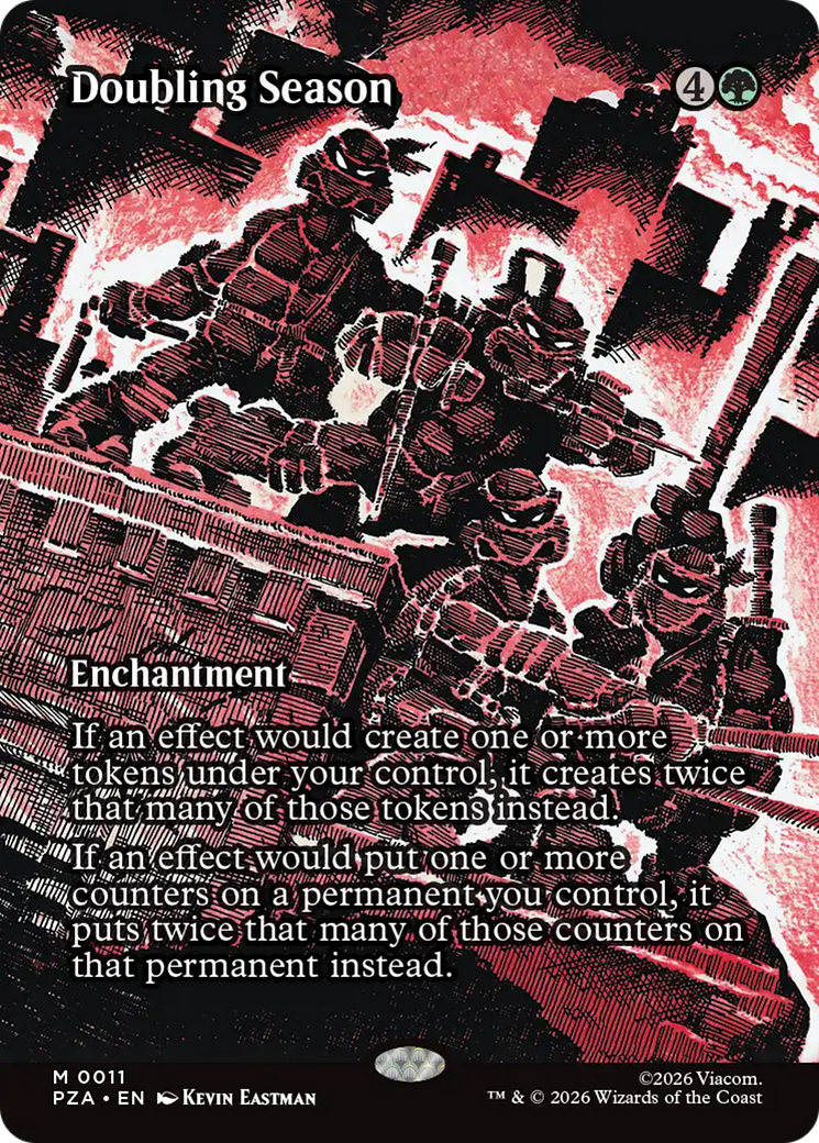 Doubling Season (Borderless) [Teenage Mutant Ninja Turtles Eternal-Legal] | Total Play