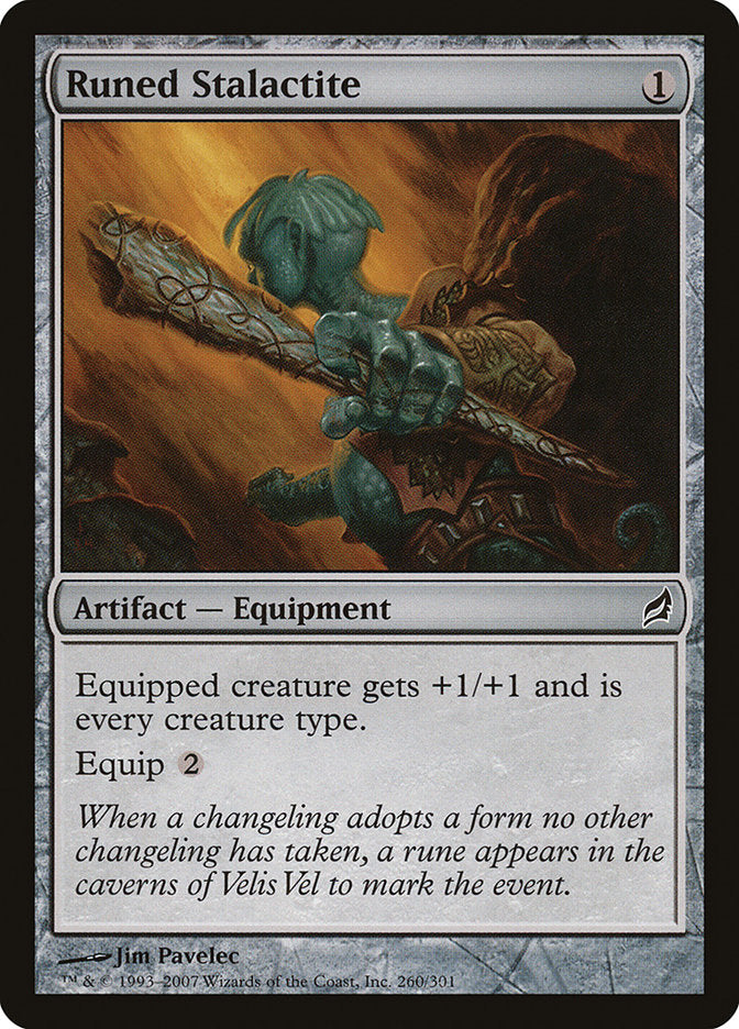 Runed Stalactite [Lorwyn] | Total Play