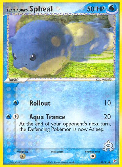 Team Aqua's Spheal (57/95) [EX: Team Magma vs Team Aqua] | Total Play