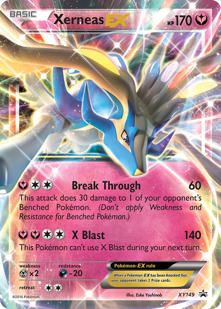 Xerneas EX (XY149) [XY: Black Star Promos] | Total Play