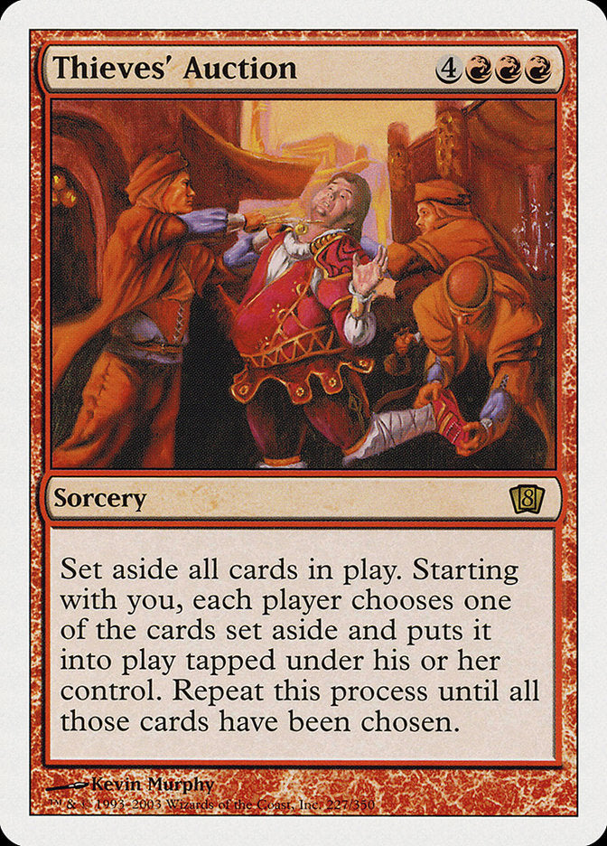 Thieves' Auction [Eighth Edition] | Total Play