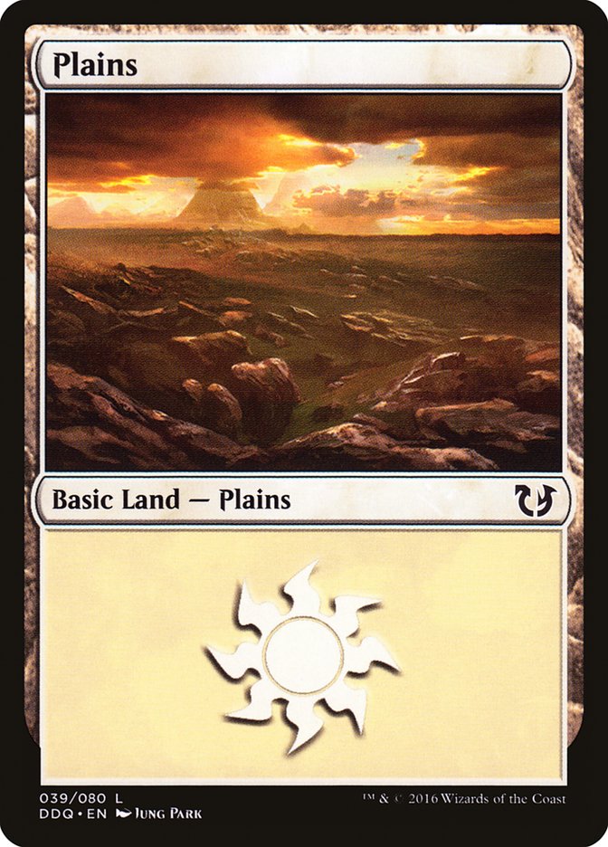 Plains (39) [Duel Decks: Blessed vs. Cursed] | Total Play