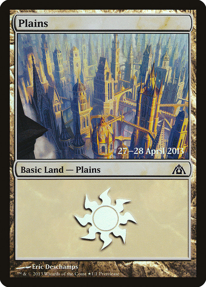 Plains (157) [Dragon's Maze Prerelease Promos] | Total Play