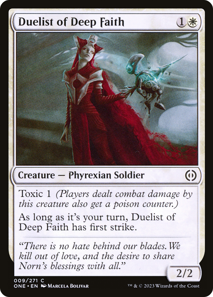 Duelist of Deep Faith [Phyrexia: All Will Be One] | Total Play