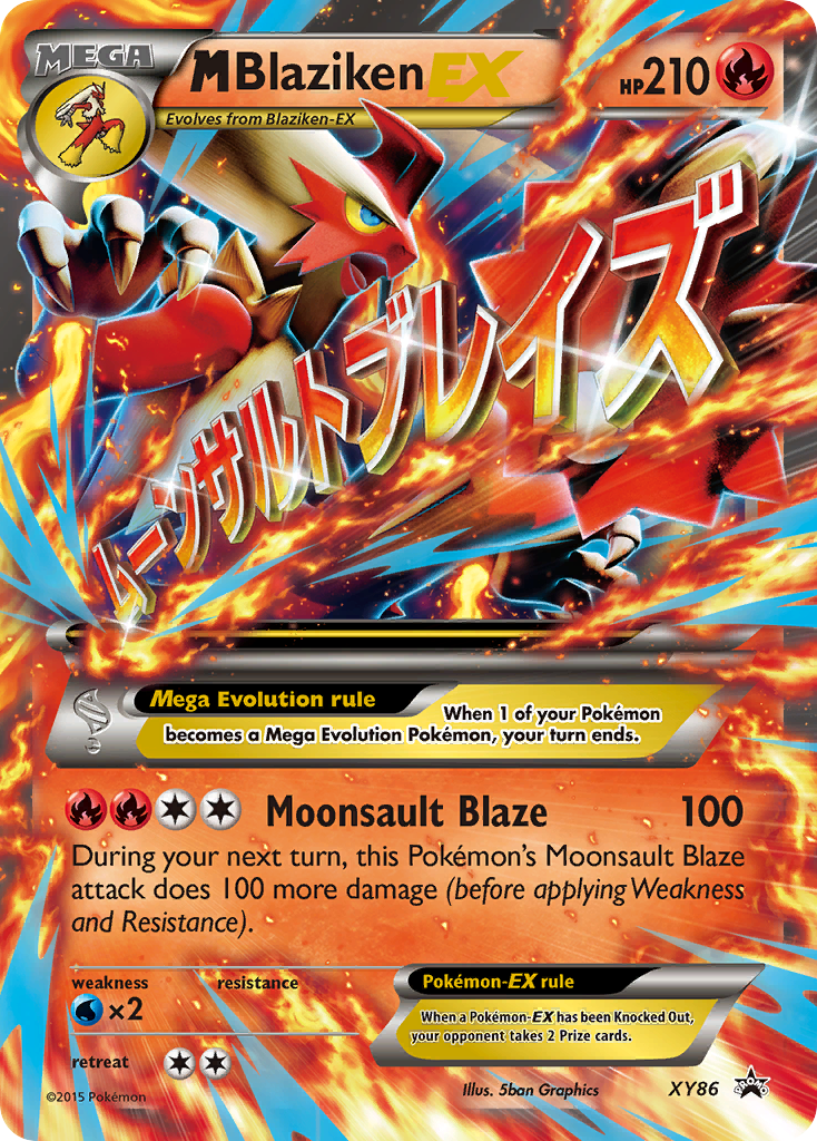 M Blaziken EX (XY86) [XY: Black Star Promos] | Total Play