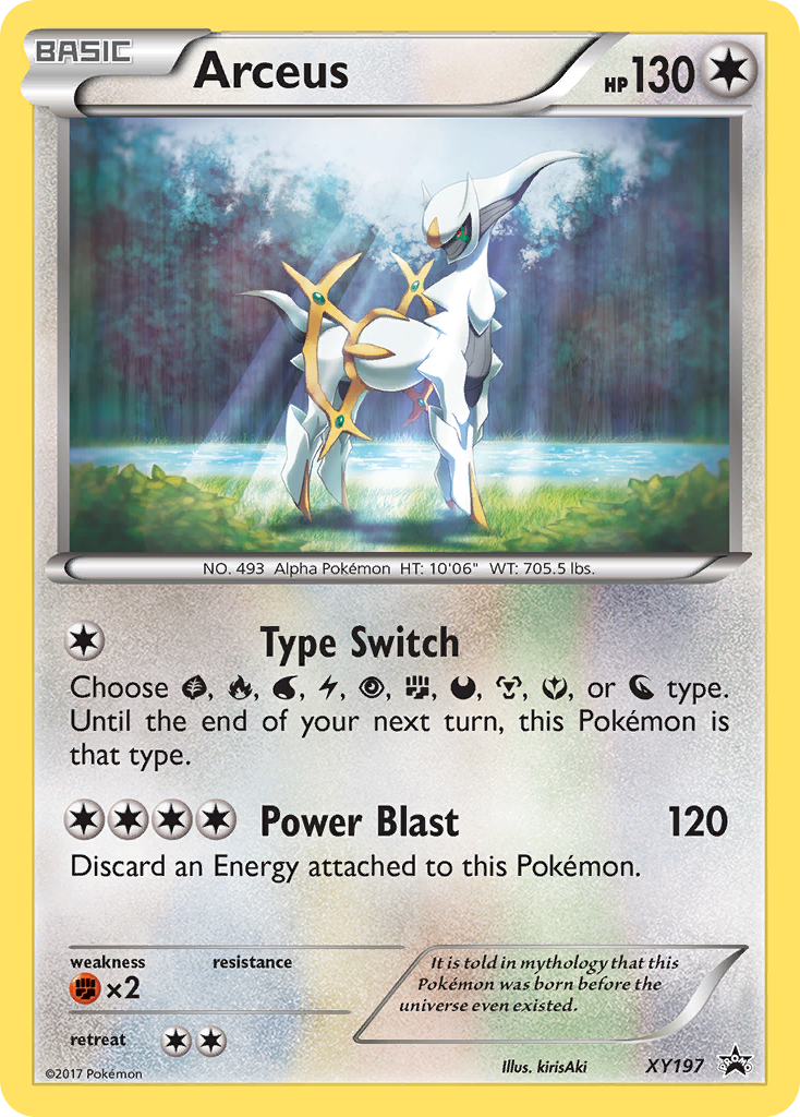 Arceus (XY197) [XY: Black Star Promos] | Total Play