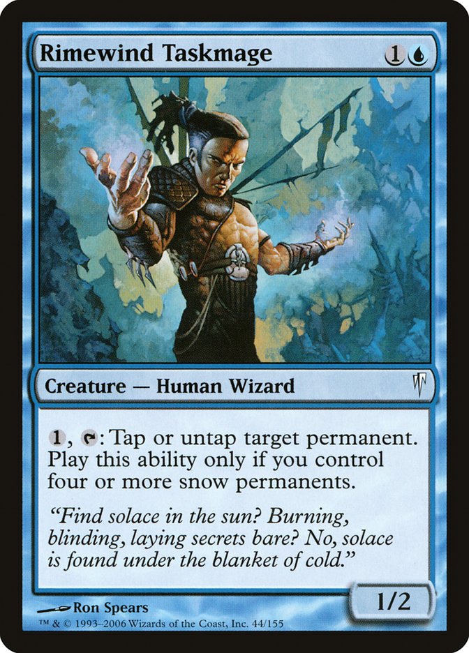 Rimewind Taskmage [Coldsnap] | Total Play
