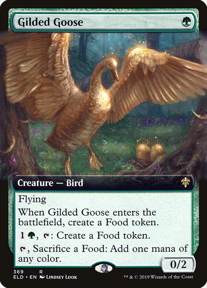 Gilded Goose (Extended Art) [Throne of Eldraine] | Total Play