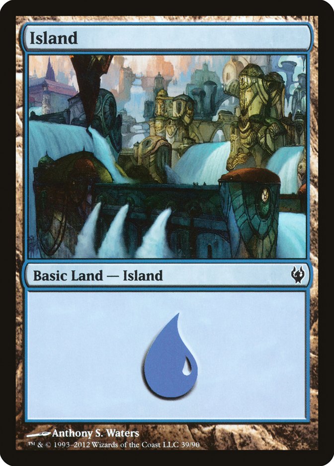 Island (39) [Duel Decks: Izzet vs. Golgari] | Total Play