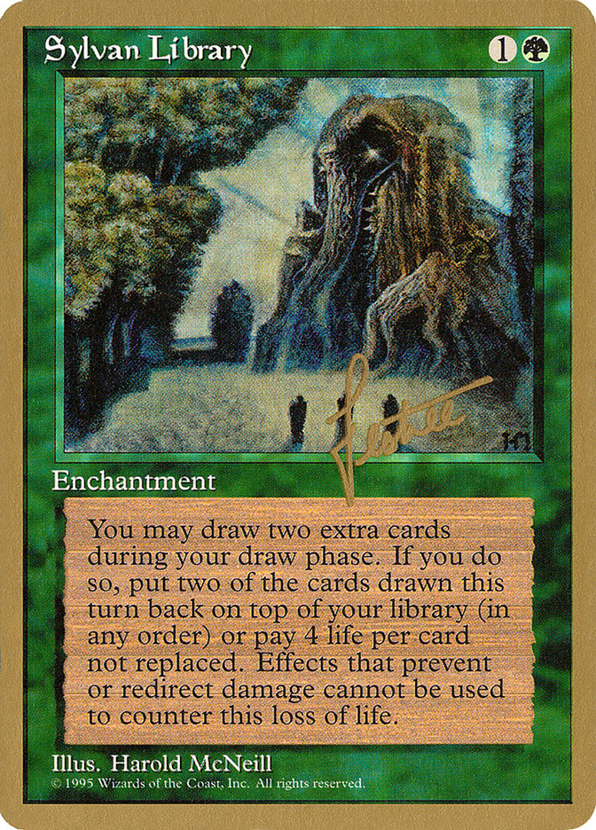 Sylvan Library (Bertrand Lestree) [Pro Tour Collector Set] | Total Play