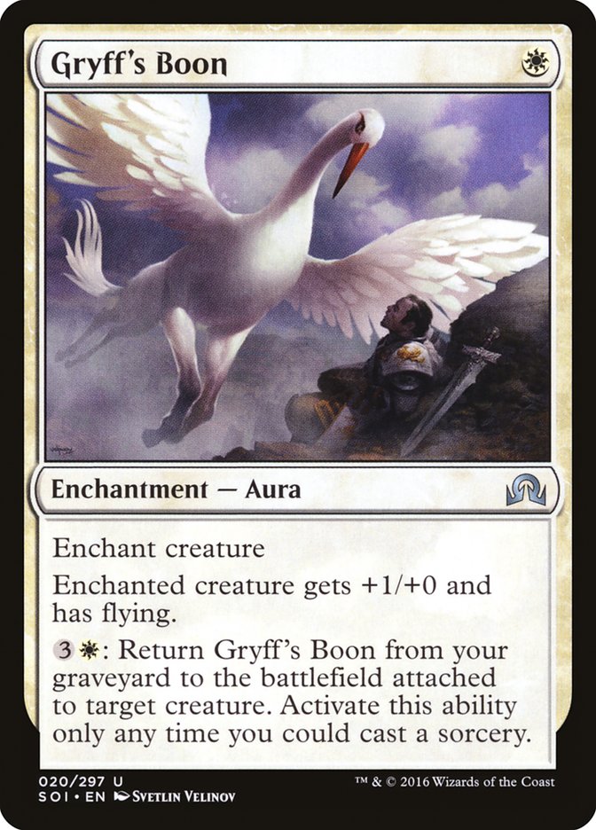 Gryff's Boon [Shadows over Innistrad] | Total Play