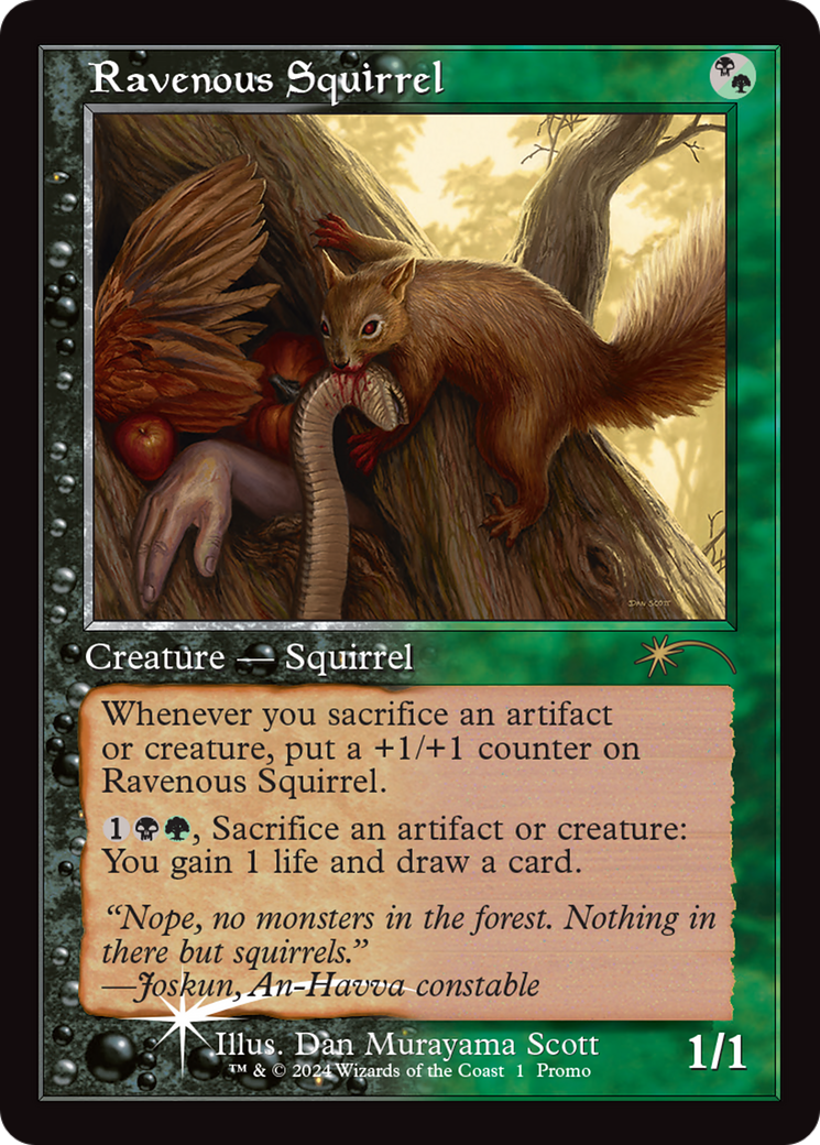 Ravenous Squirrel (Open House) [Wizards Play Network 2024] | Total Play